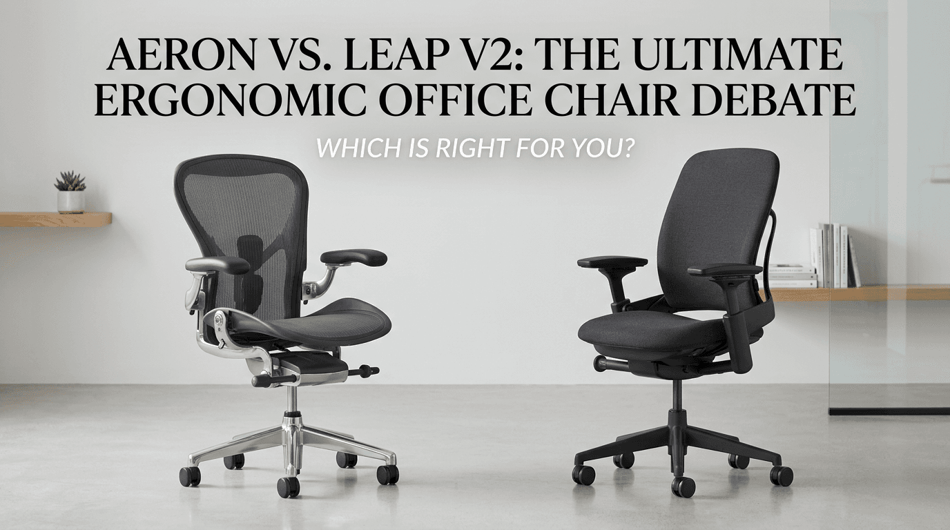 Herman Miller Aeron vs Steelcase Leap V2: Which $1,000+ Chair is Worth It?