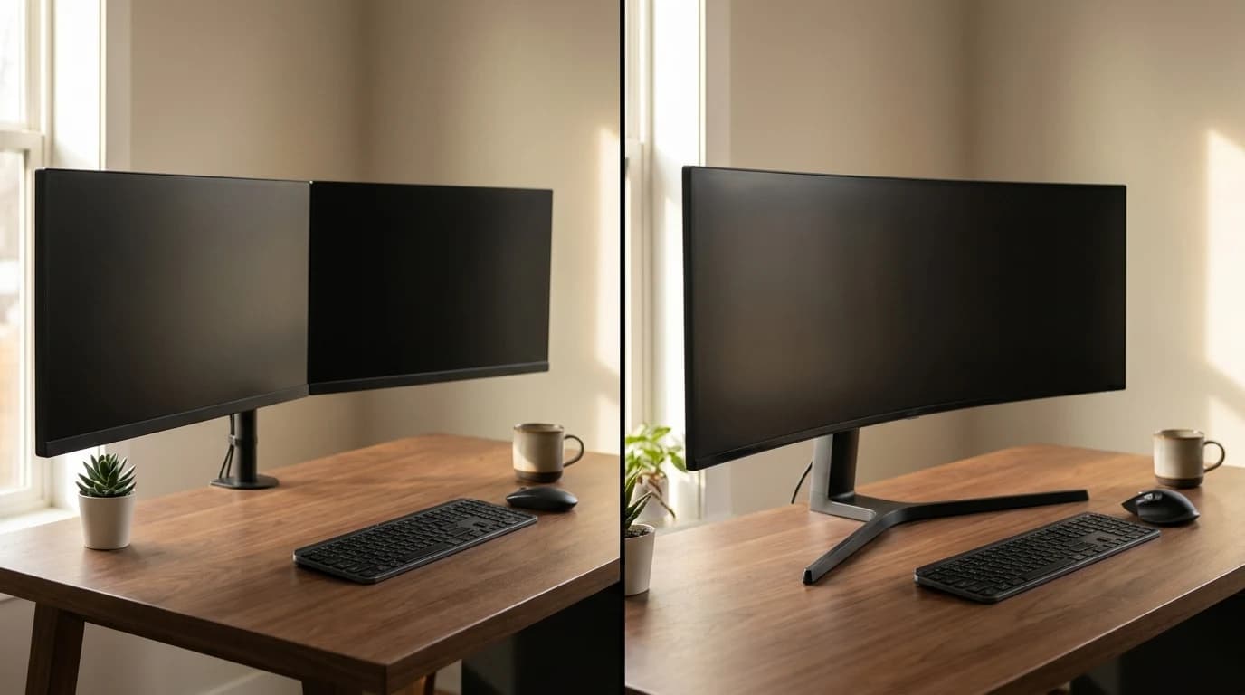 Dual Monitors vs. an Ultrawide: Which Is Better for WFH?