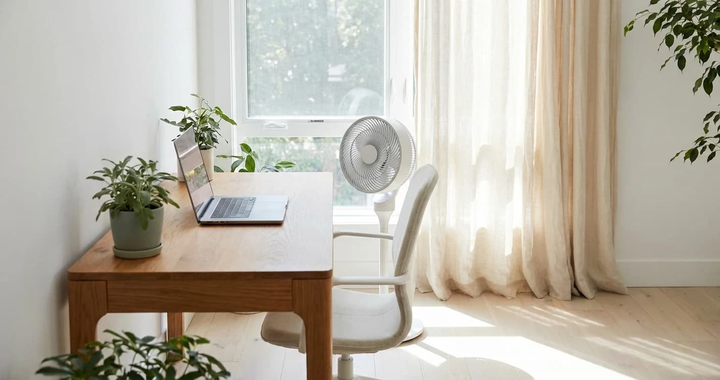 How to Keep Your Home Office Cool in Summer (No AC)