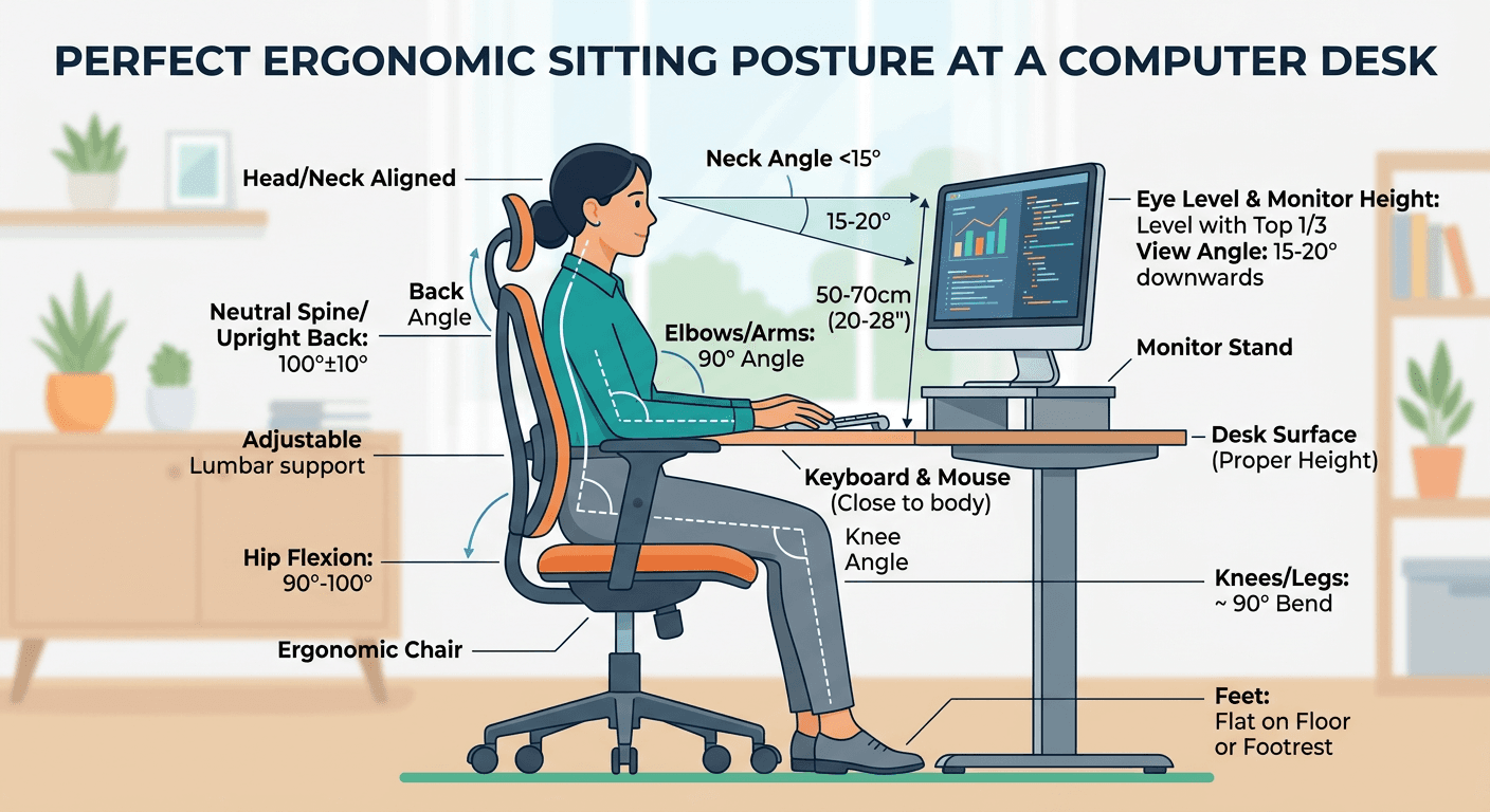 The WFH Posture Guide: How to Sit Correctly and Actually Stick to It