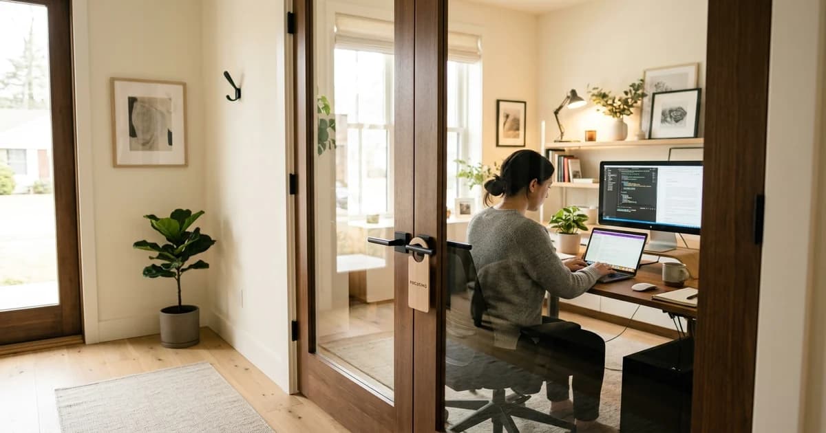 How to Stop Your Family From Interrupting You While WFH