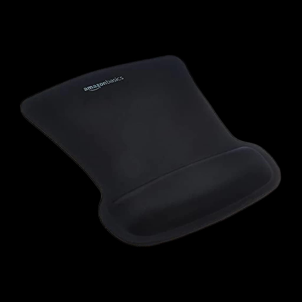 Amazon Basics Ergonomic Mouse Pad with Gel Wrist Rest