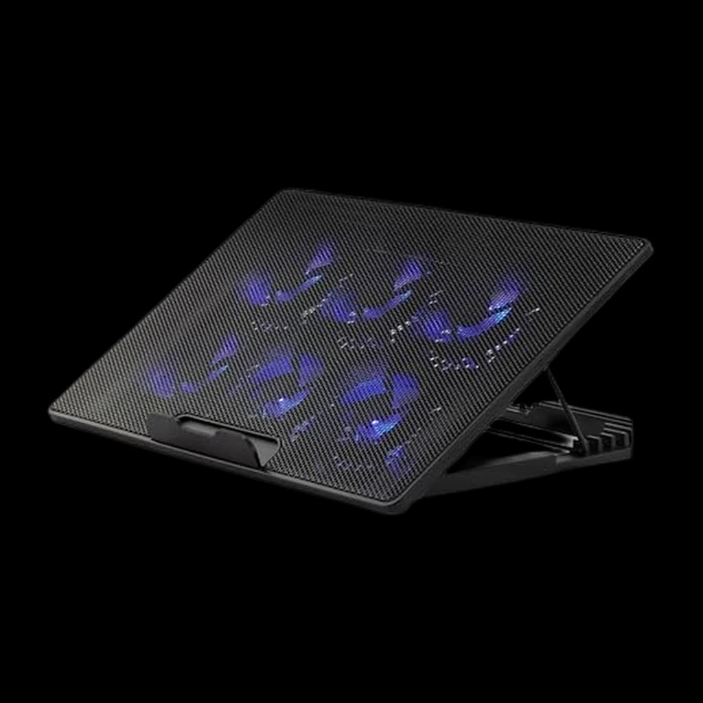 Amazon Basics Laptop Cooling Pad with 6 Quiet Fans