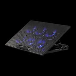 Amazon Basics Laptop Cooling Pad with 6 Quiet Fans