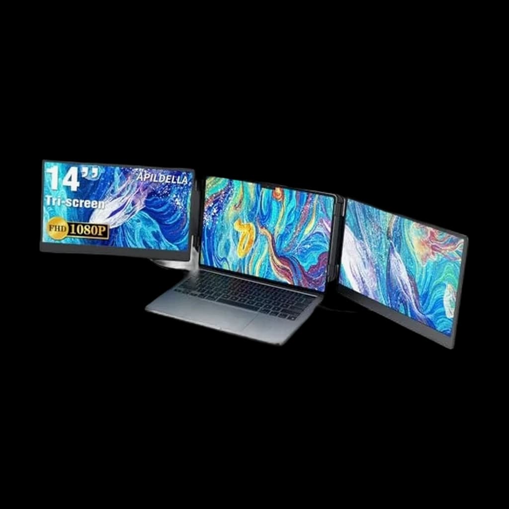 APILDELLA 14" Triple Laptop Screen Extender