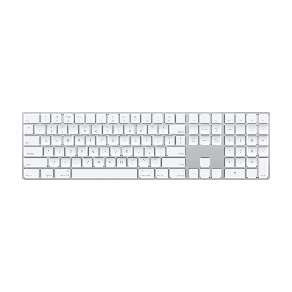 Apple Magic Keyboard with Numeric Keypad (White)