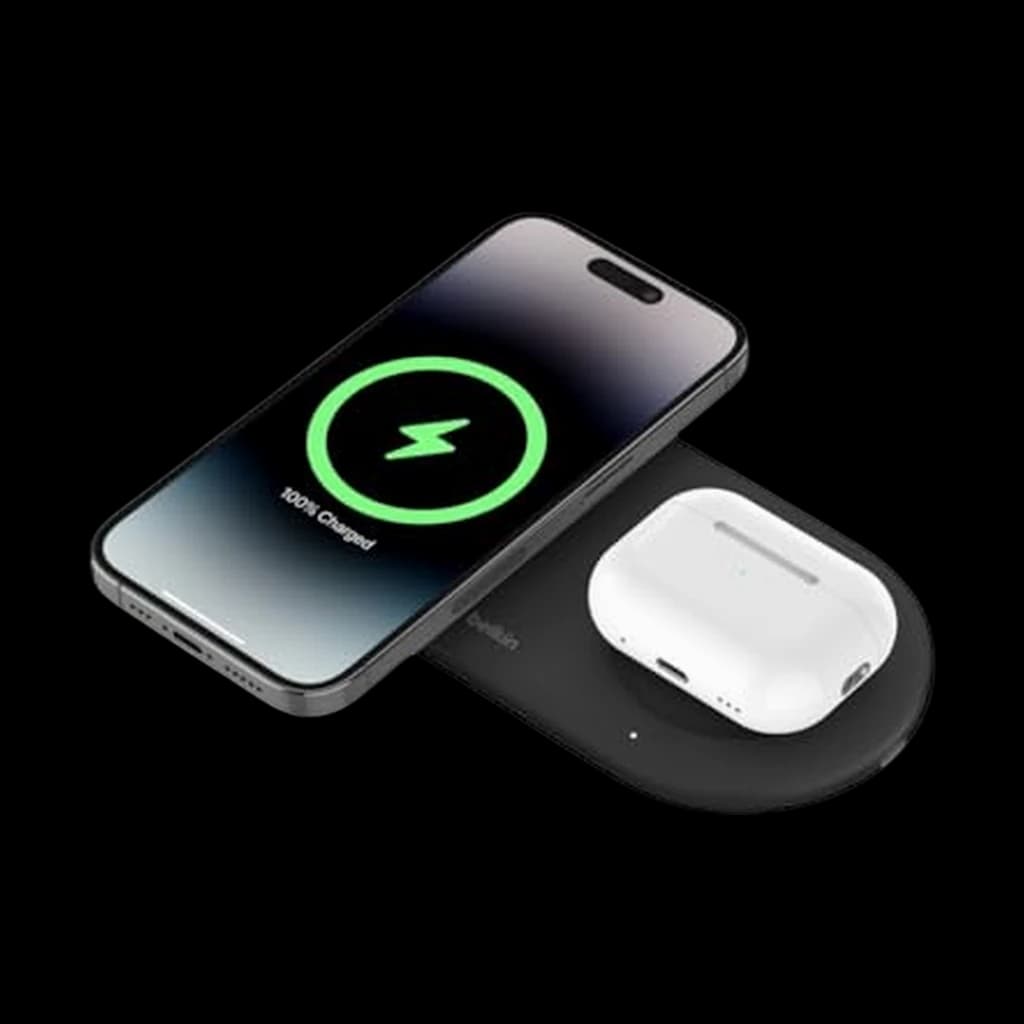 Belkin BoostCharge Pro 2-in-1 Wireless Charger with Qi2 15W