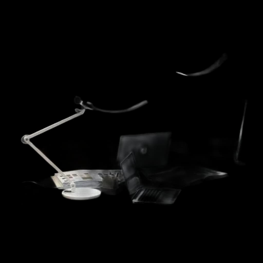 BenQ e-Reading Desk Lamp Matte Gold Swing Arm