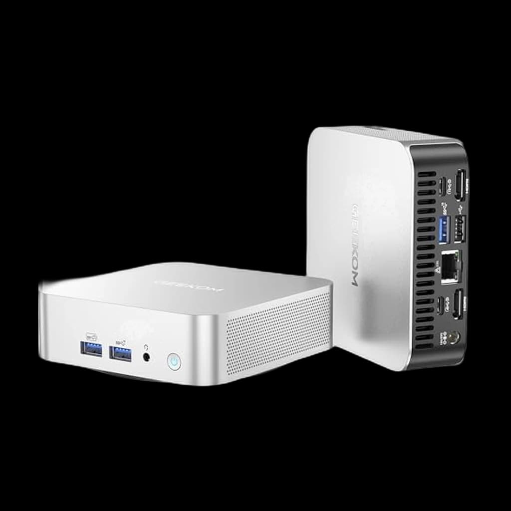 Geekom A8 Mini PC with AMD Ryzen 9 8945HS (32GB DDR5 / 2TB SSD)