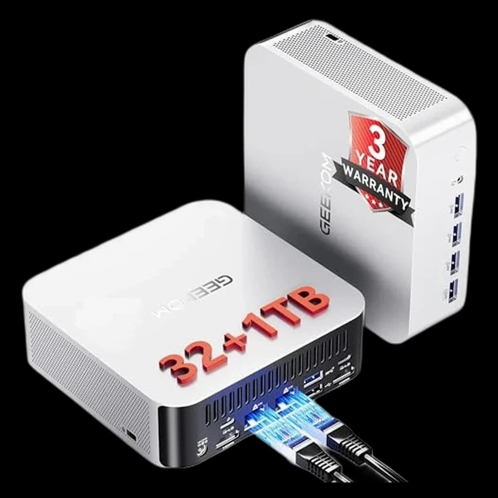 GEEKOM A9 Max Mini PC (Ryzen AI 9 HX 370, 32GB / 1TB)