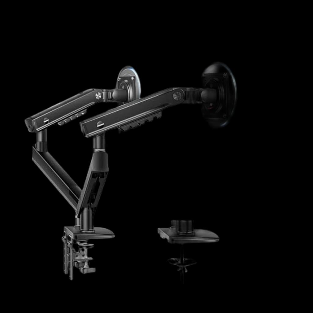 HUANUO FlowLift Pro Dual Monitor Arm (HNDMA119B-DS)