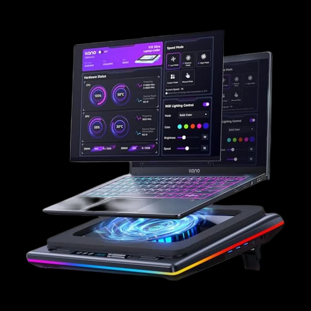 llano V12 Ultra Laptop Cooling Pad