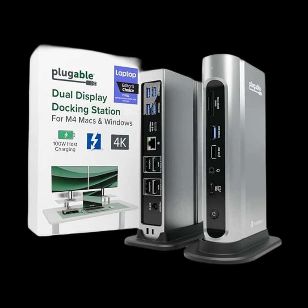 Plugable TBT4-UDZ 16-in-1 Quad Display Dock