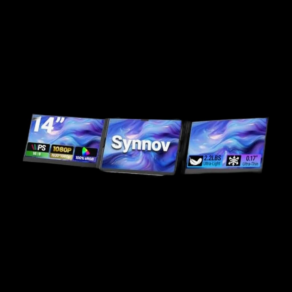 Synnov 14" Triple Portable Monitor