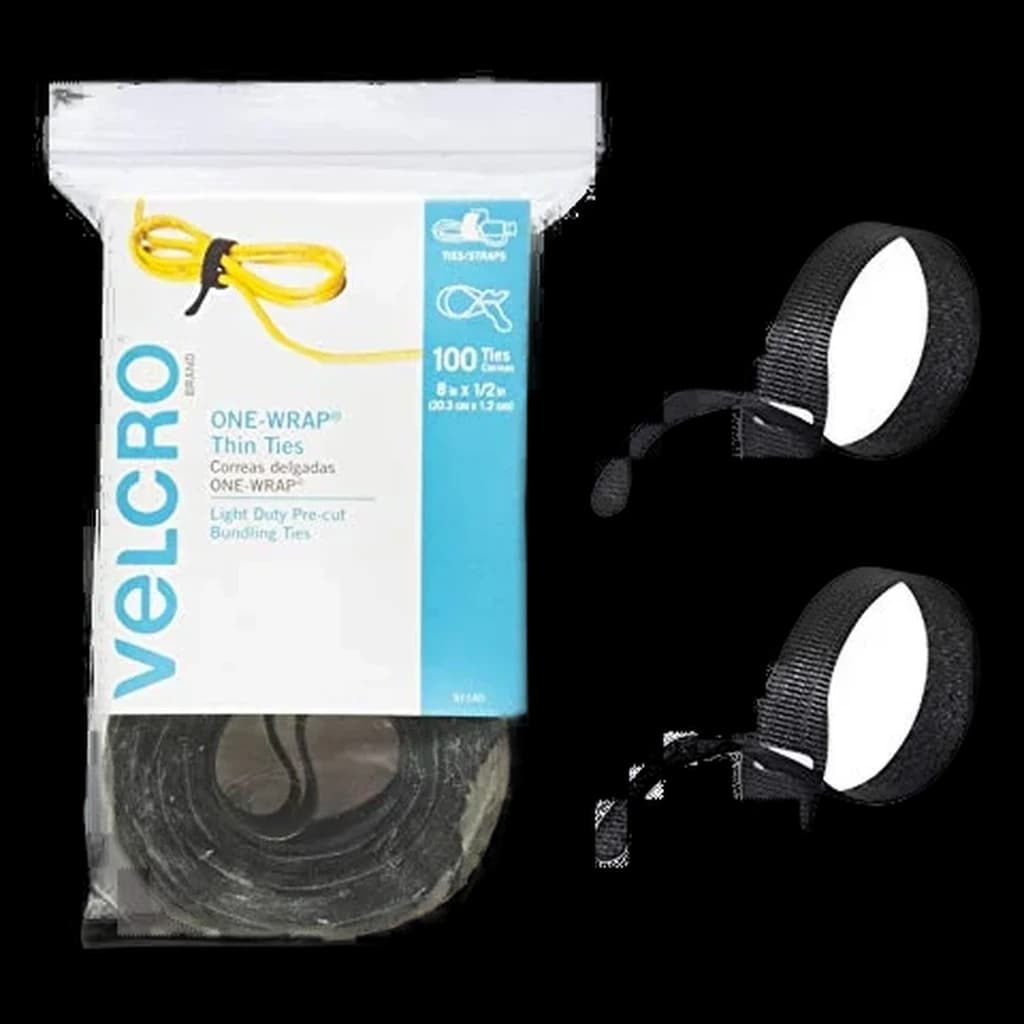 VELCRO Brand ONE-WRAP Cable Ties (100 Pack)