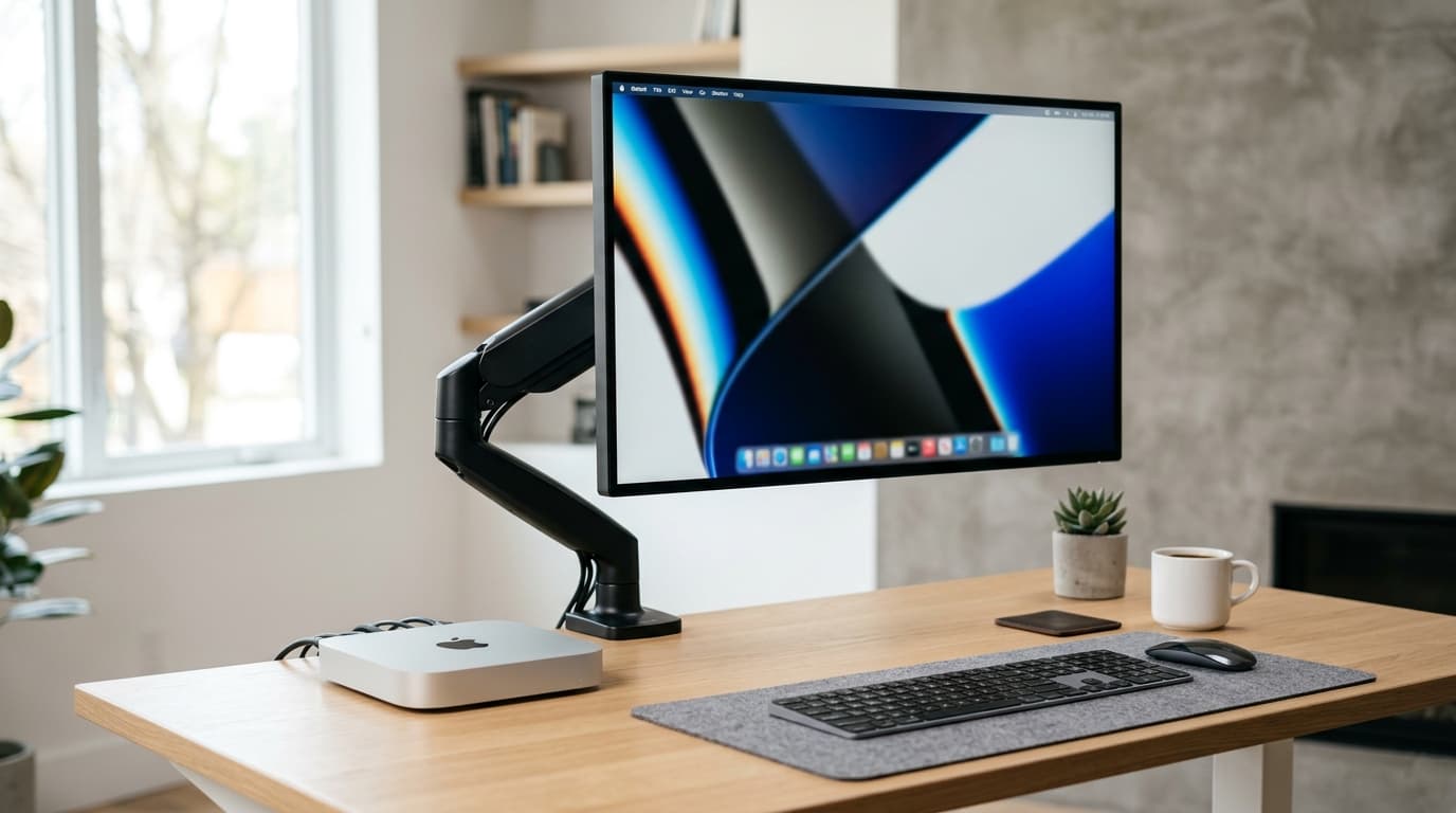 Best Monitor Arm for Mac Mini: Top Picks for a Clean Desk Setup