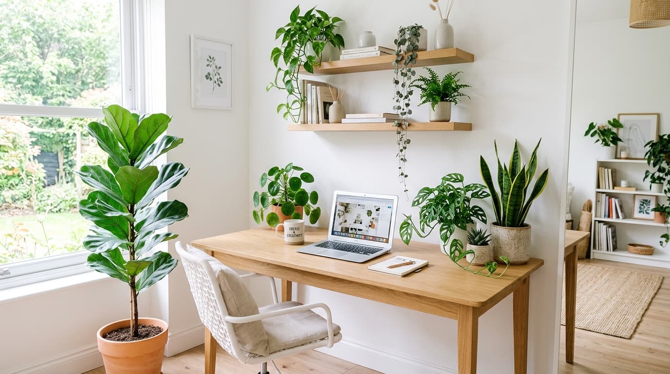 Best Plants for Your Home Office: Low-Maintenance Picks That Thrive Indoors