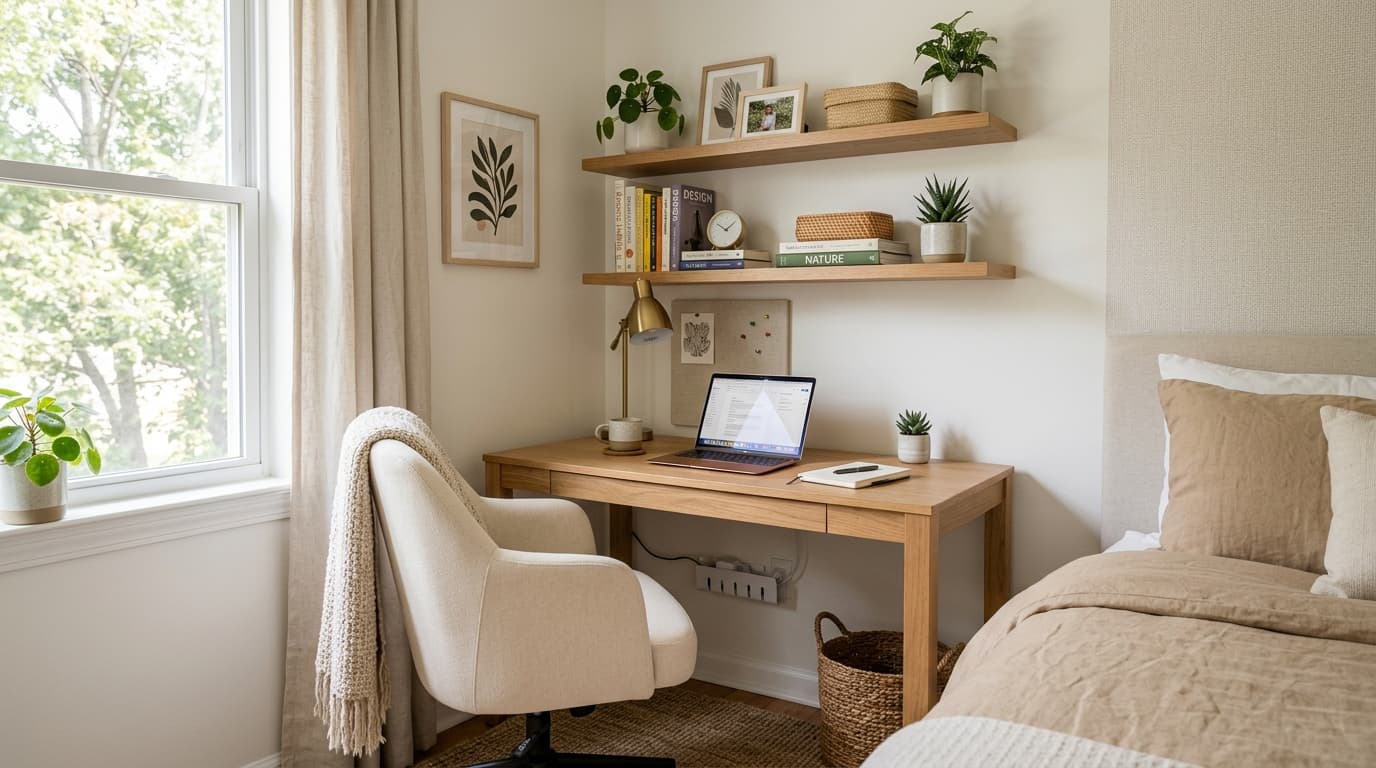 Home Office Ideas for a Bedroom Corner: Make Any Space Work
