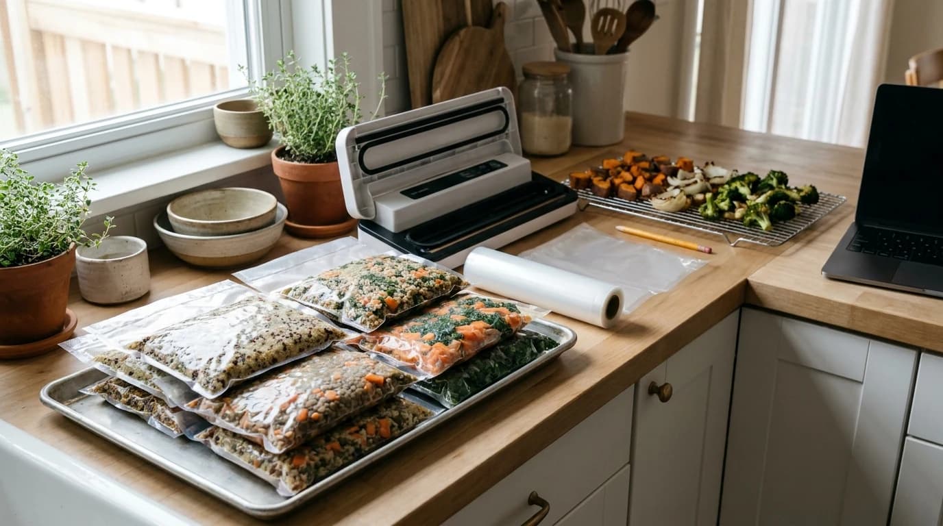 Vacuum-Sealed WFH Lunches: Batch-Cook a Month Ahead