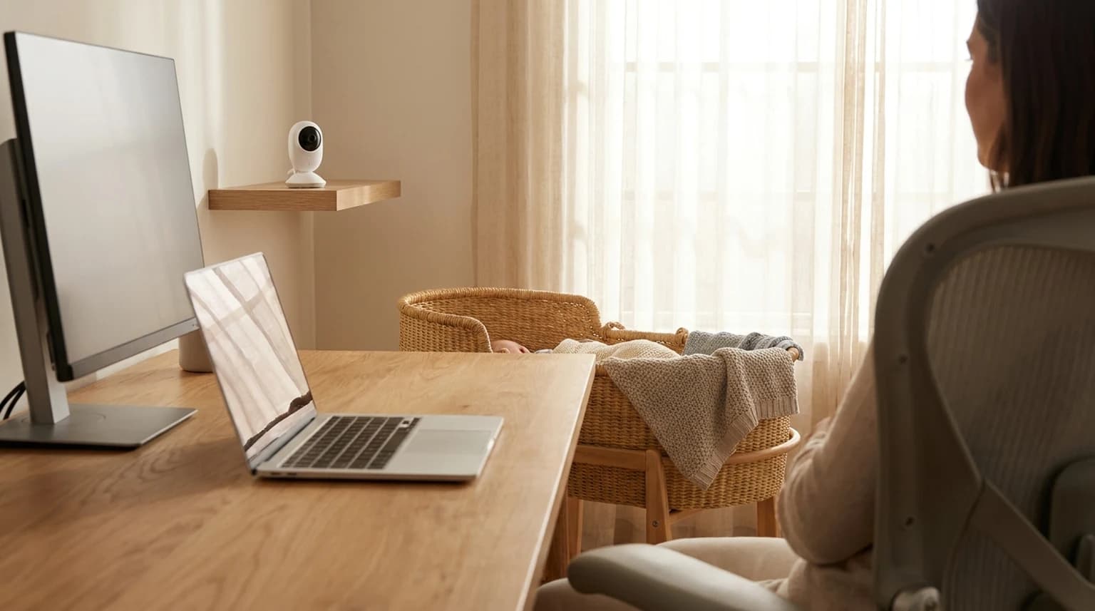 WFH With a Newborn: An Office Setup That Survives Year One