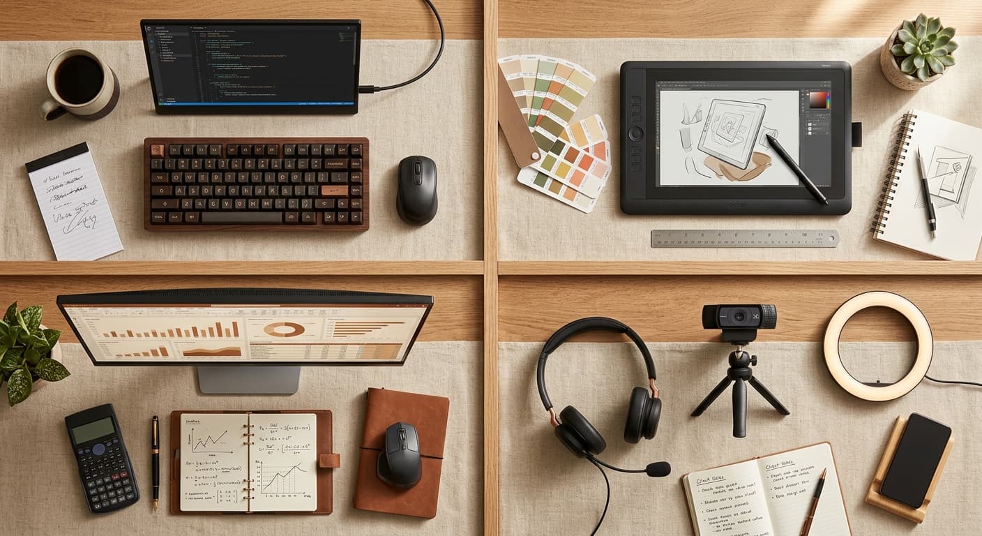 WFH Setup by Job Role: What Engineers, Designers, Analysts, and Sales Actually Need