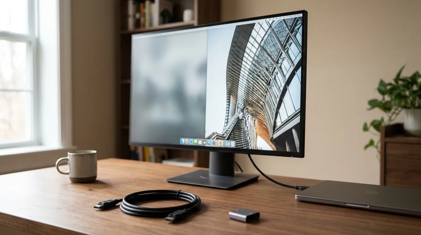 Why Your External Monitor Looks Blurry (and the Fix)
