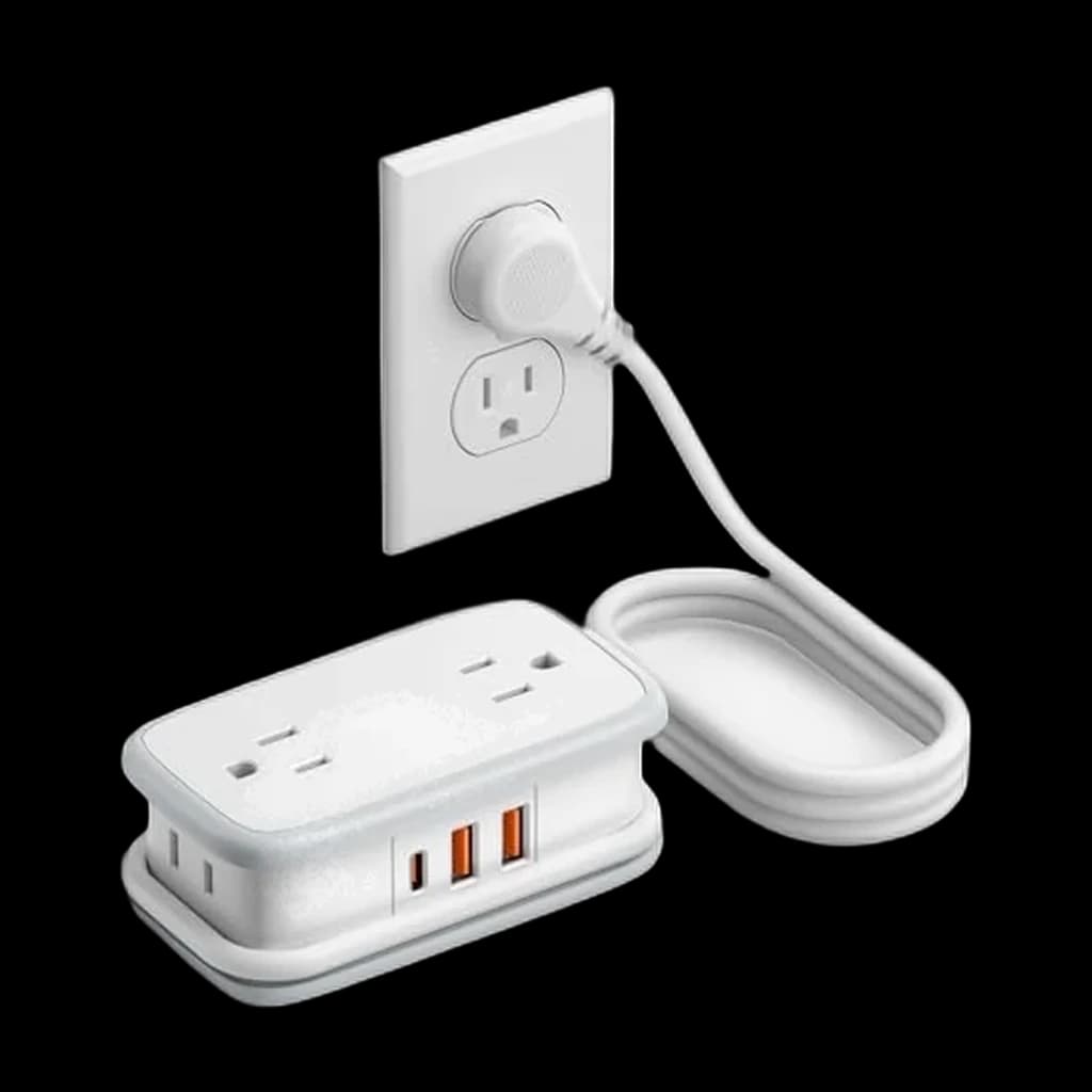 NTONPOWER 20W Travel Power Strip (4 Outlets)