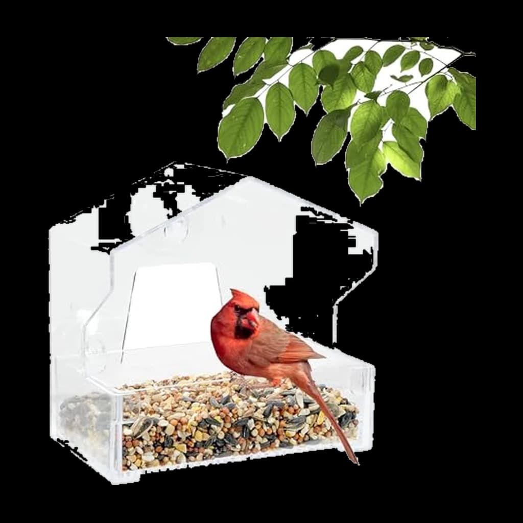 Perky-Pet 345 Clear Window Bird Feeder