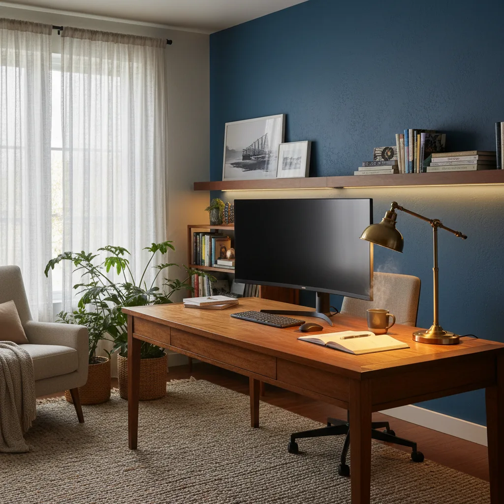 Home Office Lighting Guide: Natural Light, Bias Lighting, and Desk Lamps