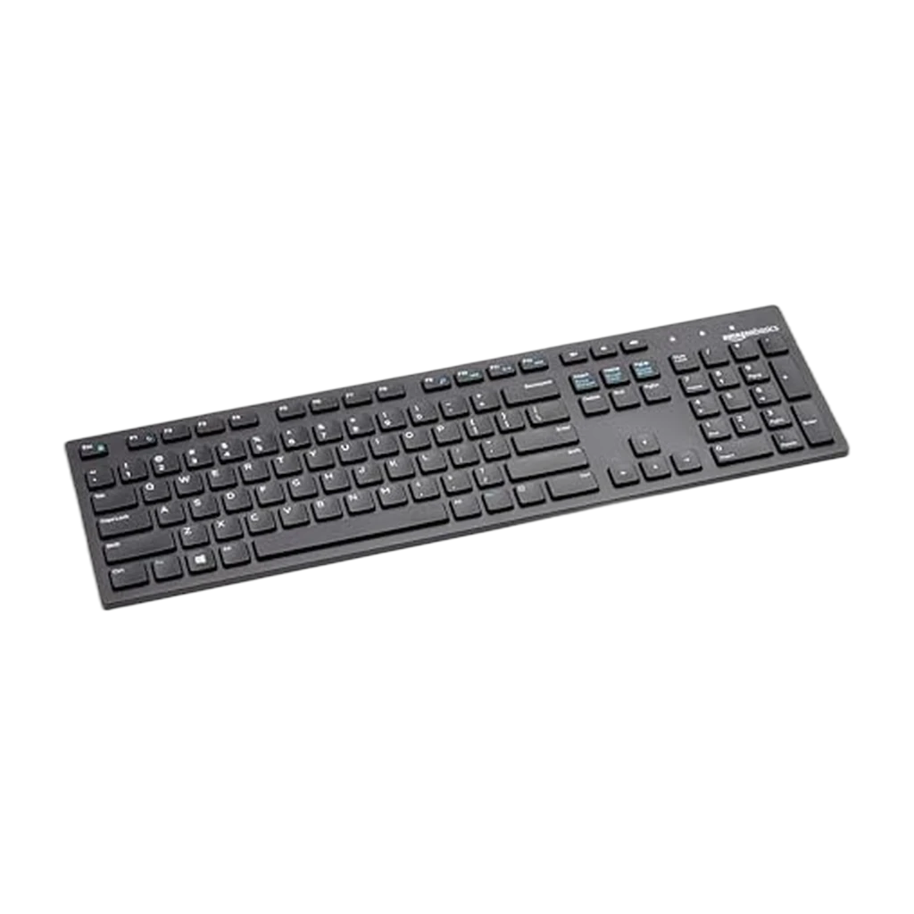 Amazon Basics Wired QWERTY Keyboard, Full-Sized