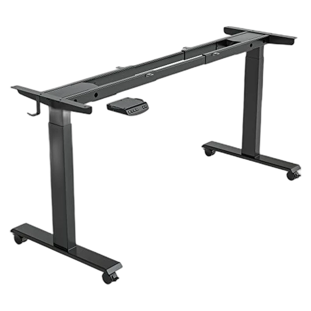 FEZIBO L-Shaped Triple Motor Standing Desk
