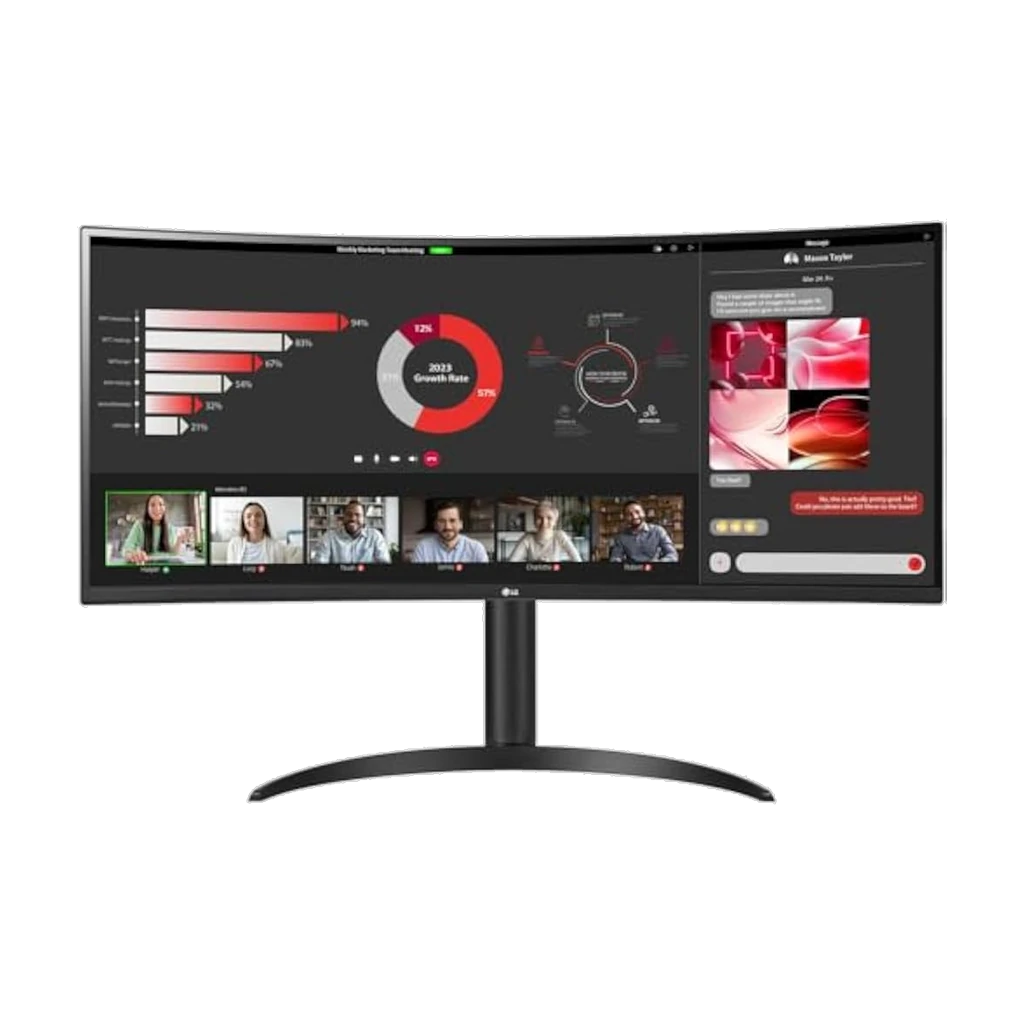 LG 34WR55QC-B 34" Curved UltraWide WQHD