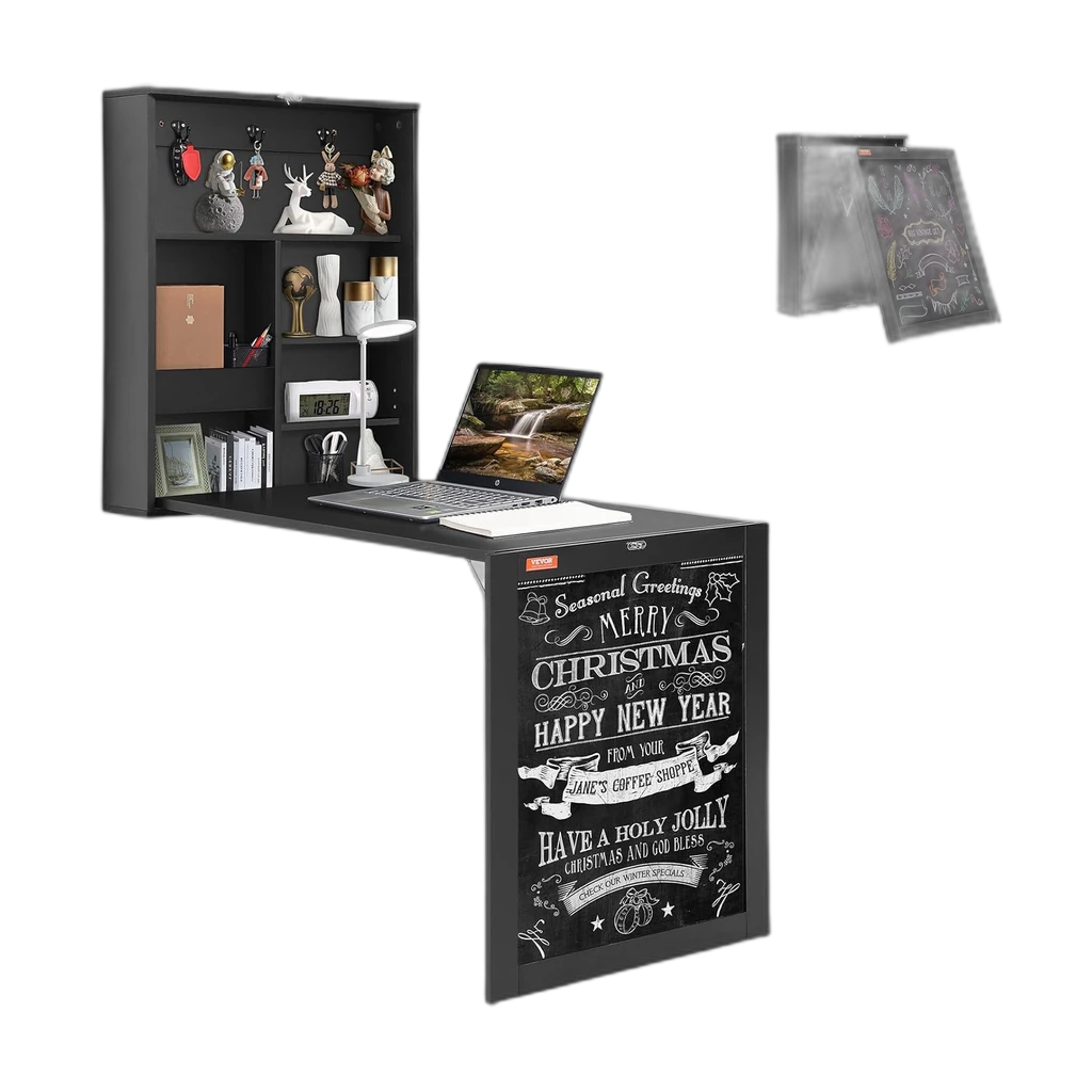VEVOR Wall Mounted Foldable Desk