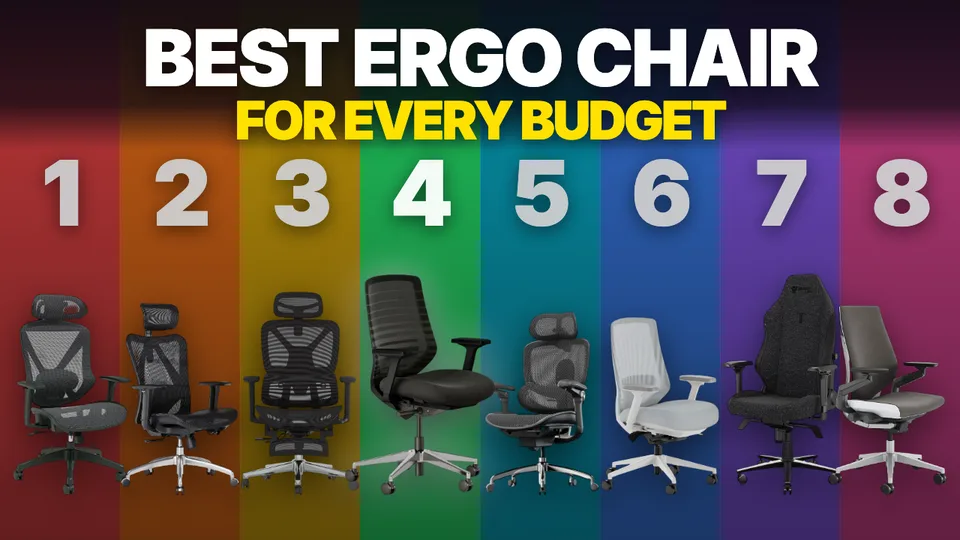 Thumbnail: Best Ergonomic Chair for Home Office at Every Budget (2026)