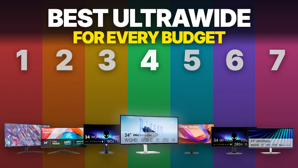 Thumbnail: Best Ultrawide Monitor for Working From Home at Every Budget (2026)